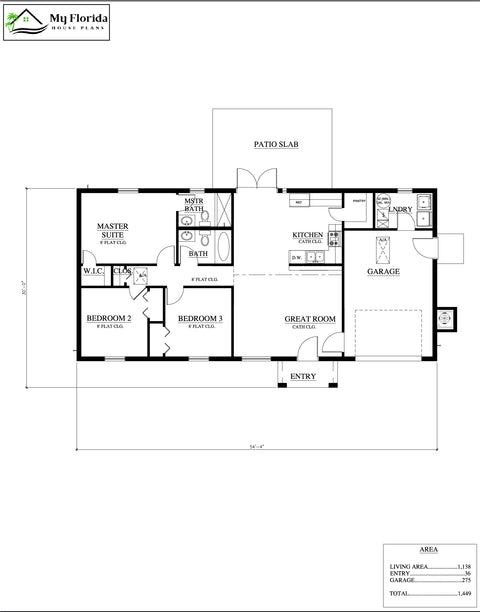 House Plans Model 1138