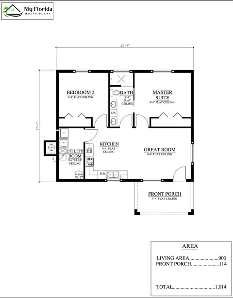 Guest House Plans Model 900