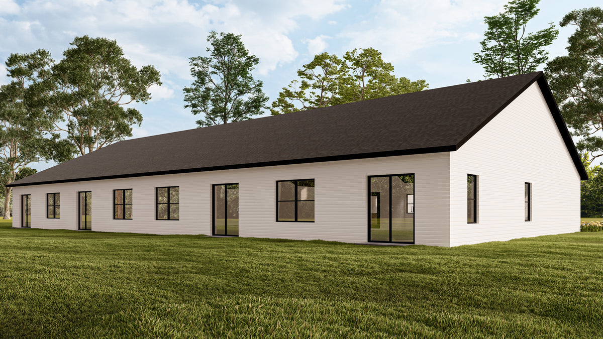 Quadplex Plans Model 1246 My Florida House Plans