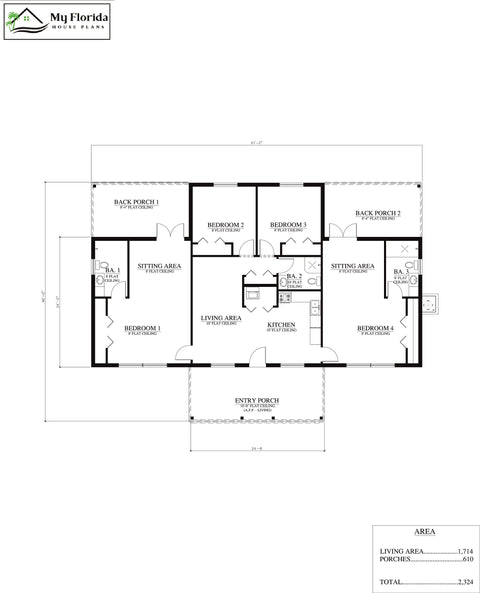House Plans Model 1714