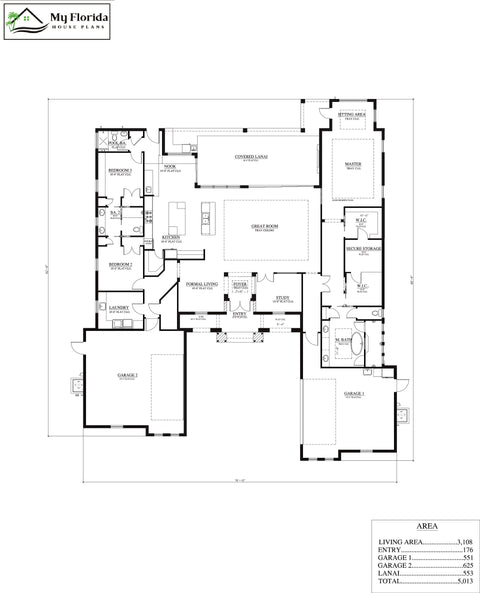 House Plans Model 3108