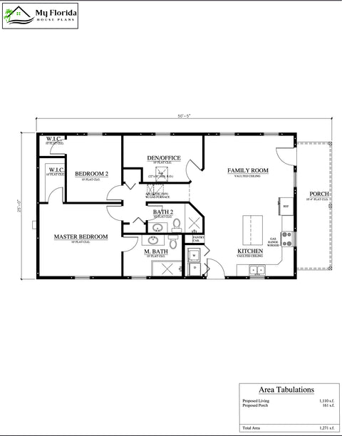 House Plans Model 1110