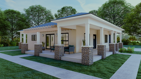House Plans Model 1385