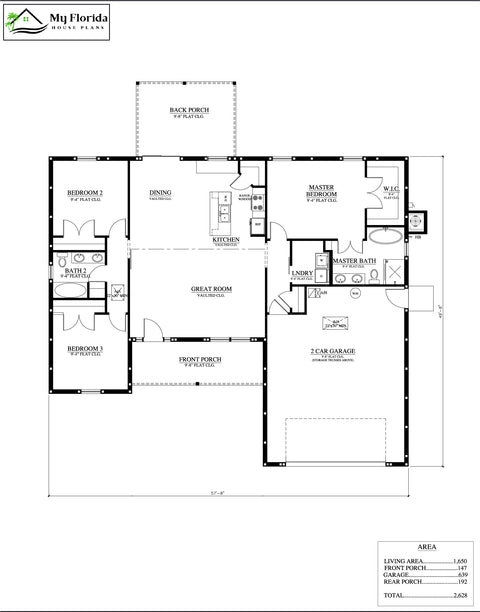 House Plans Model 1650