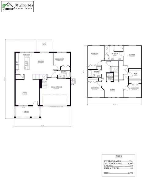 House Plans Model 2301