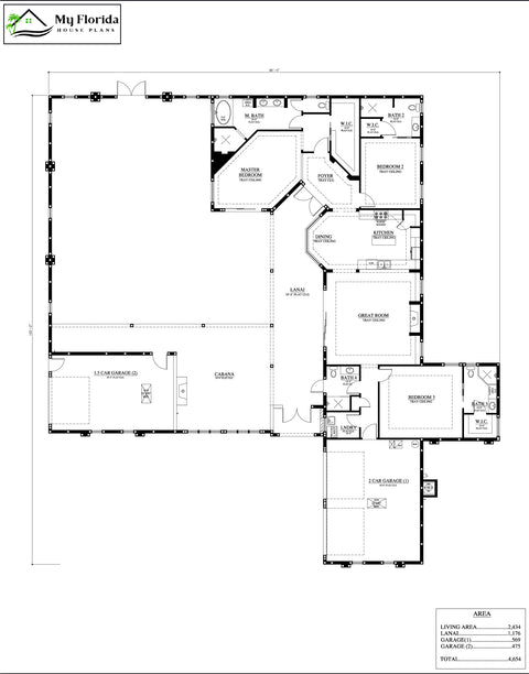 House Plans Model 2434