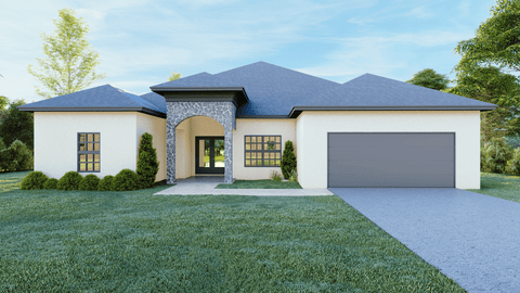 House Plans Model 2458