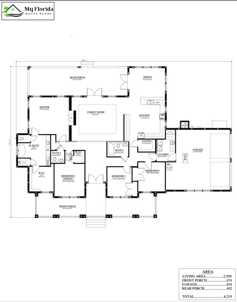 House Plans Model 2599