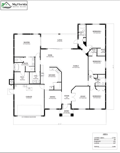 House Plans Model 2728