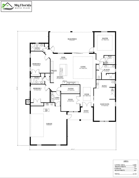 House Plans Model 2800-2