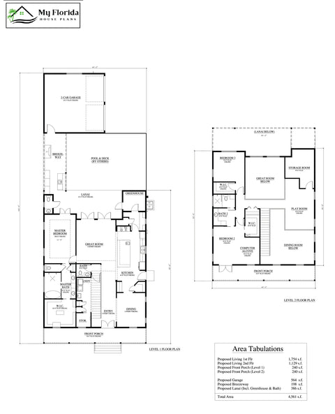 House Plans Model 2883