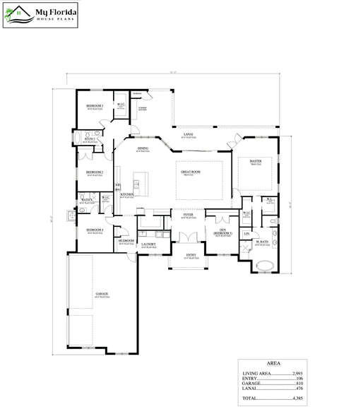 House Plans Model 2993