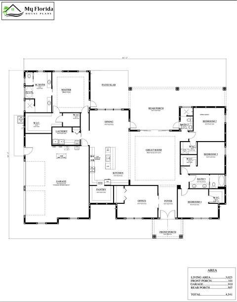 House Plans Model 3023