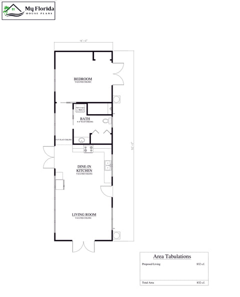 Tiny House Plans 832