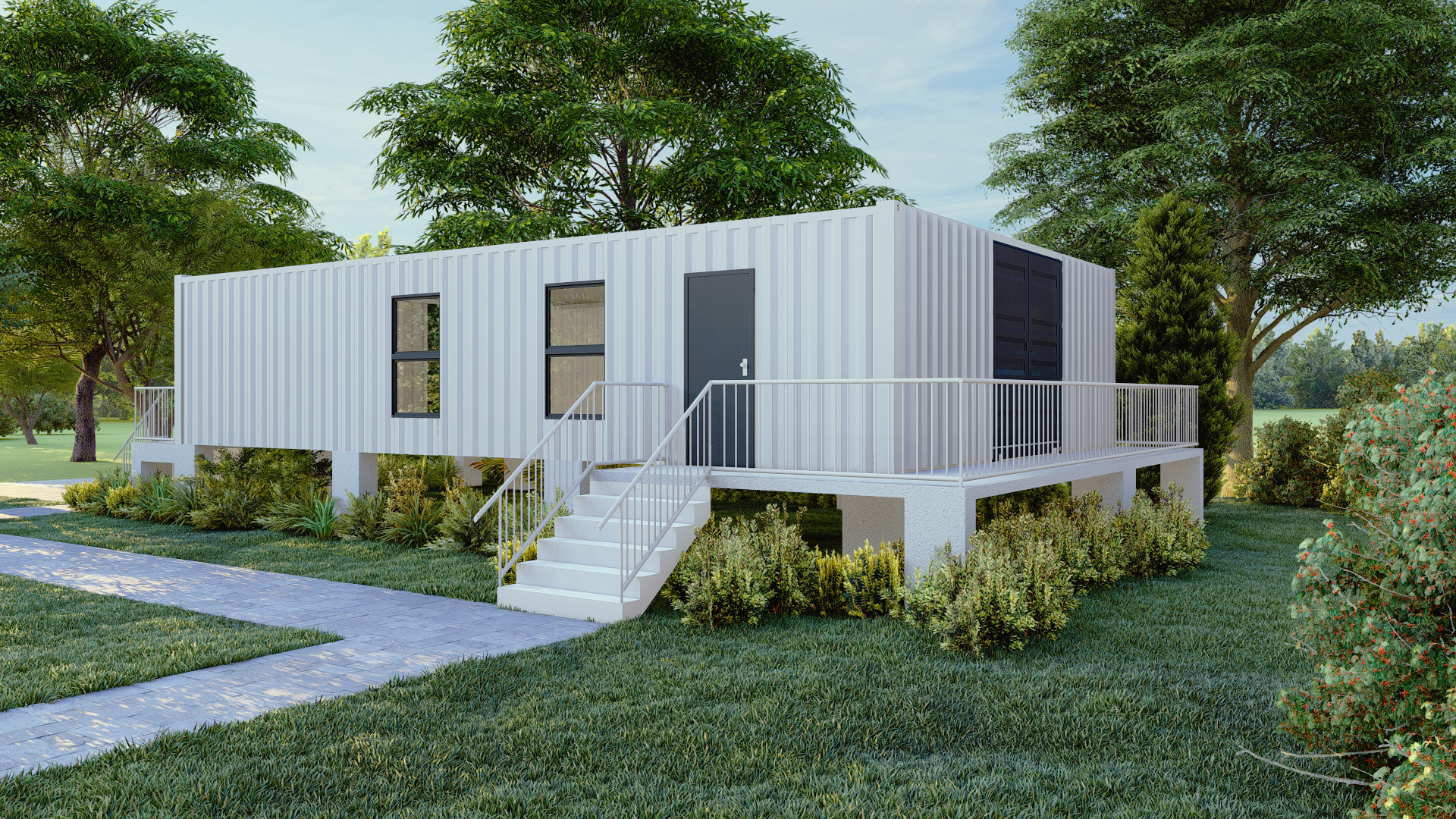 Container Home Plans Model 905– My Florida House Plans