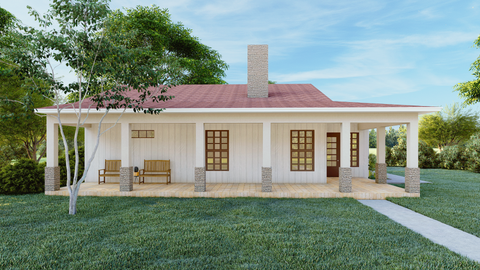Guest House Plans Model 967