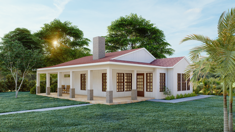 Guest House Plans Model 967