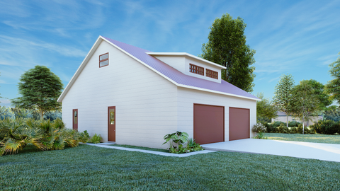 Guest House Plans Model 1298