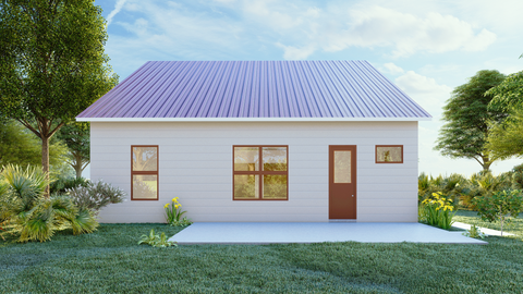Guest House Plans Model 1298