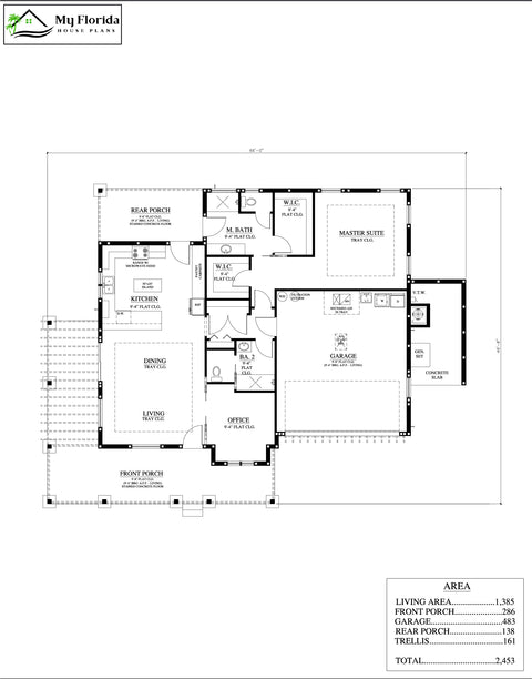 House Plans Model 1385