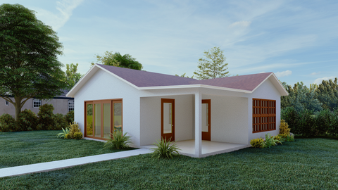 Guest House Plans Model 605